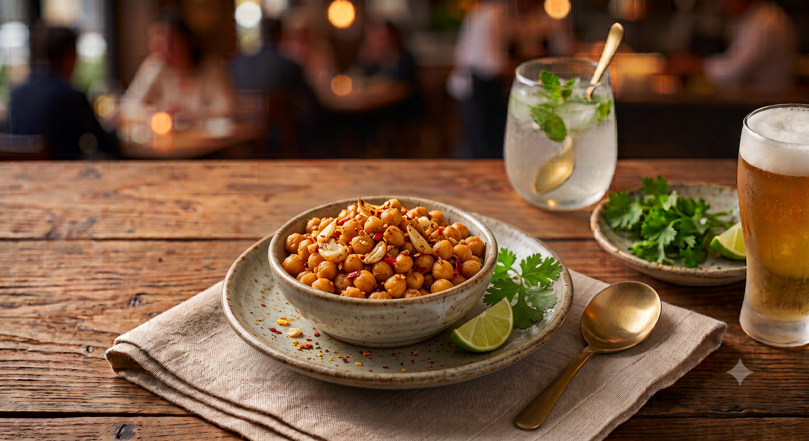 Garlic Chana