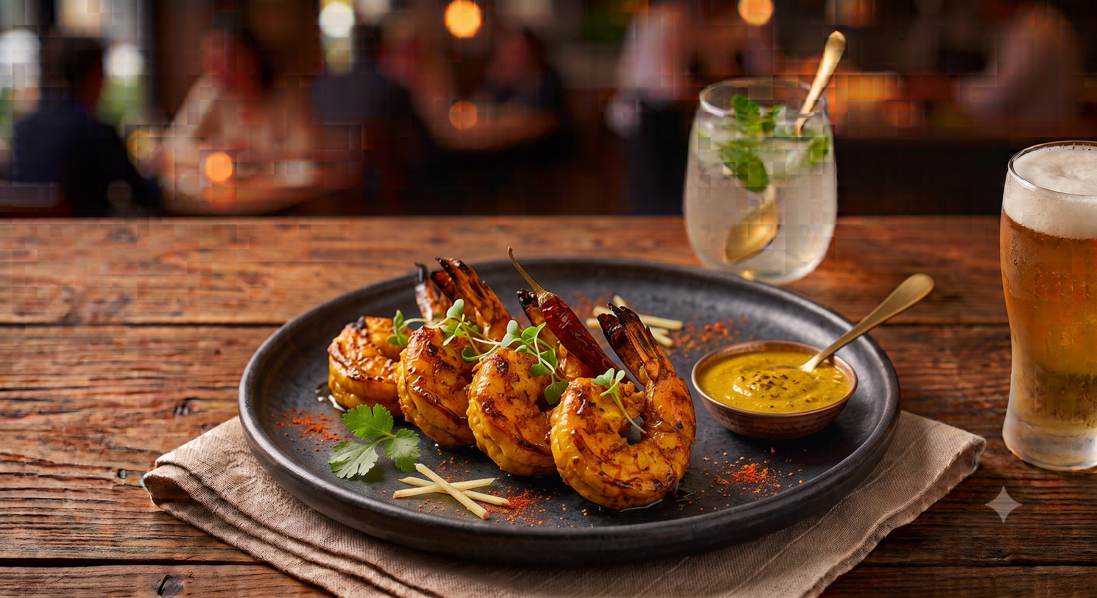 Fish Tikka (Prawns)