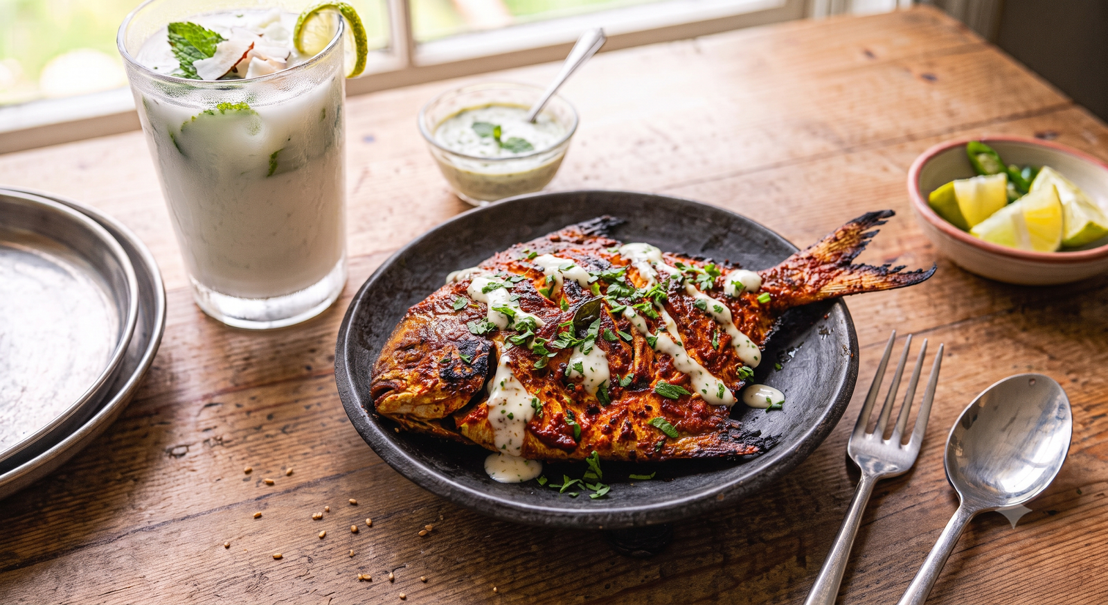 Fish Tandoori (Pomfret)