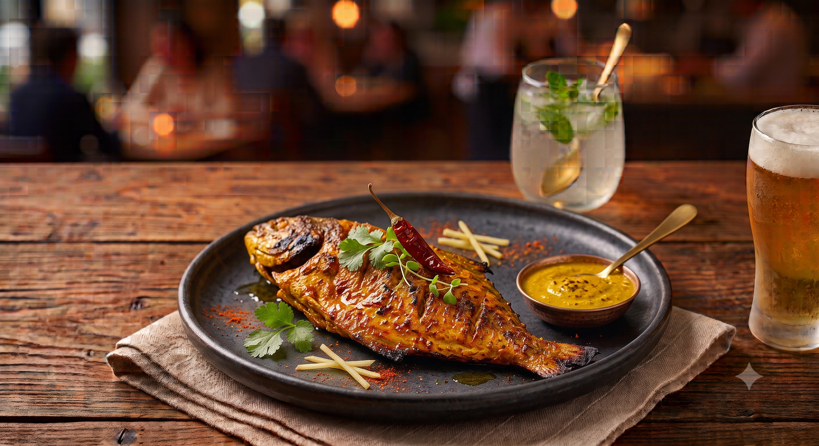 Fish Tandoori (Crab)