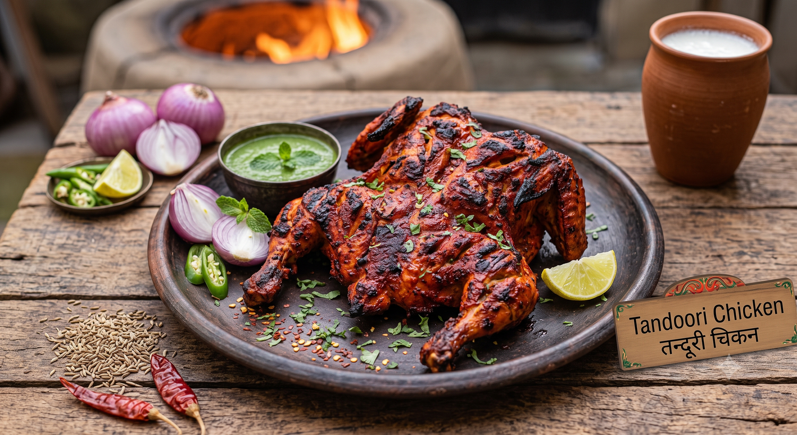 Tandoori Chicken (Half)