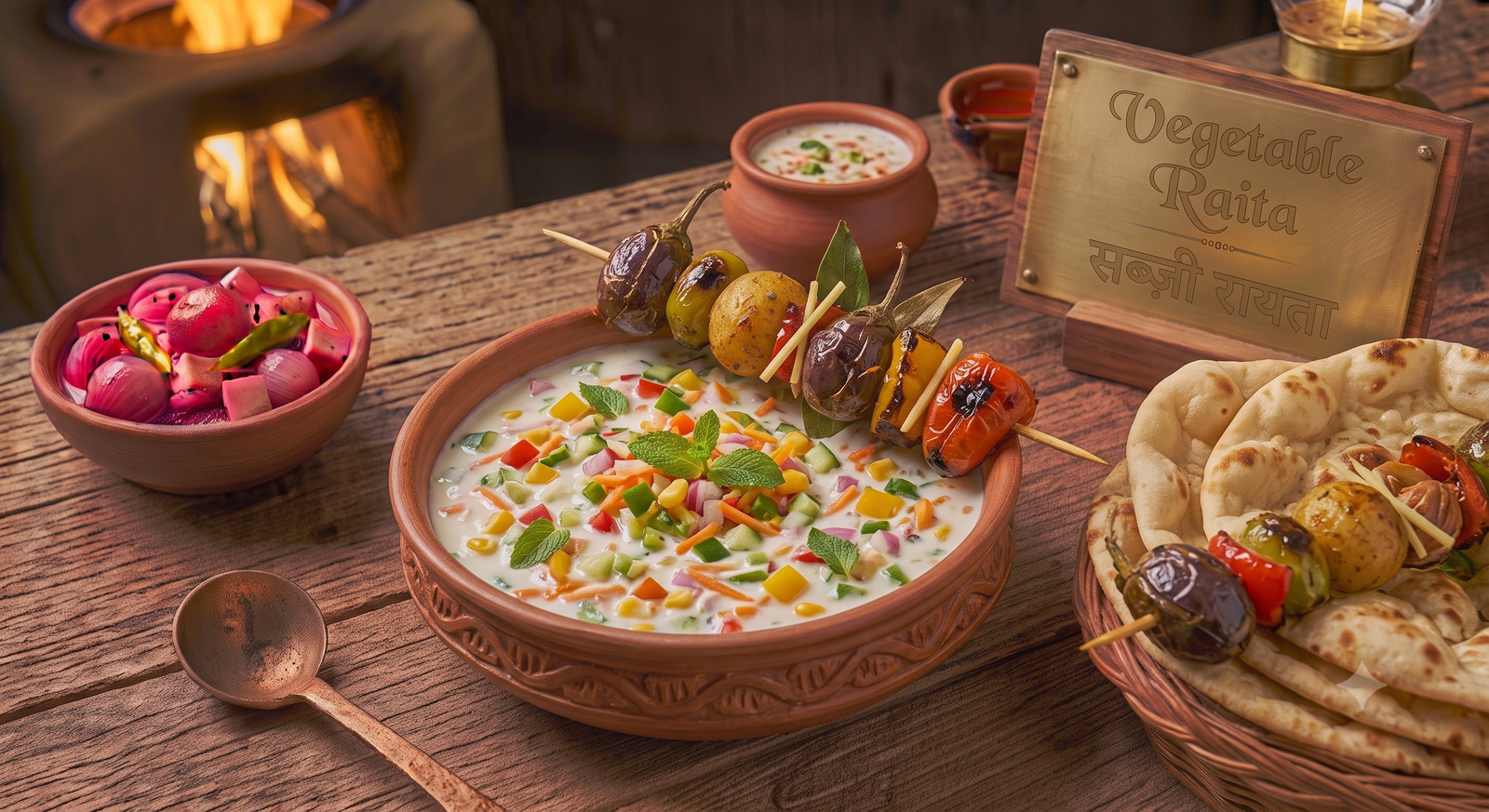 Vegetable Raita