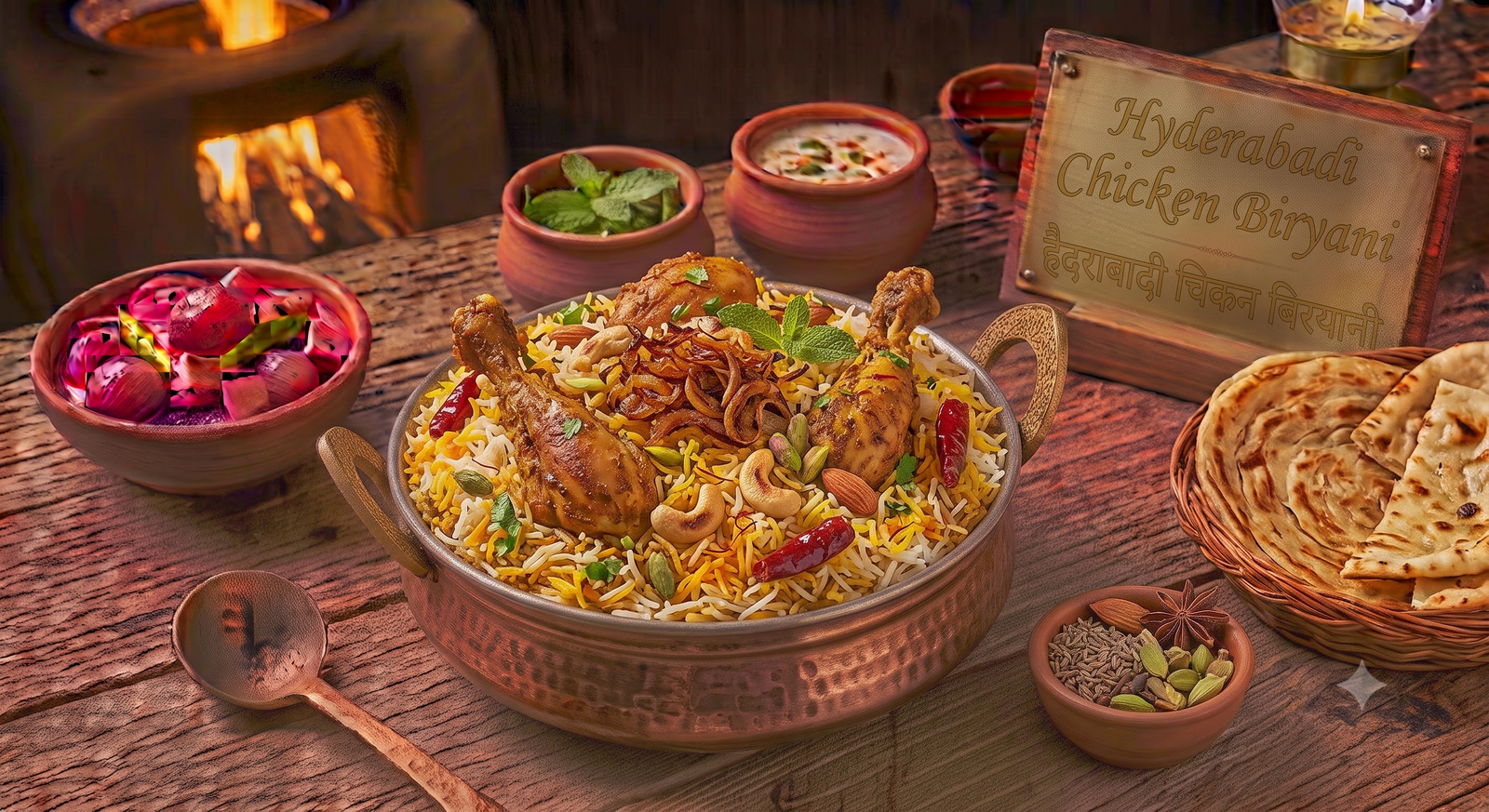 Hyderabadi Biryani (Chicken)