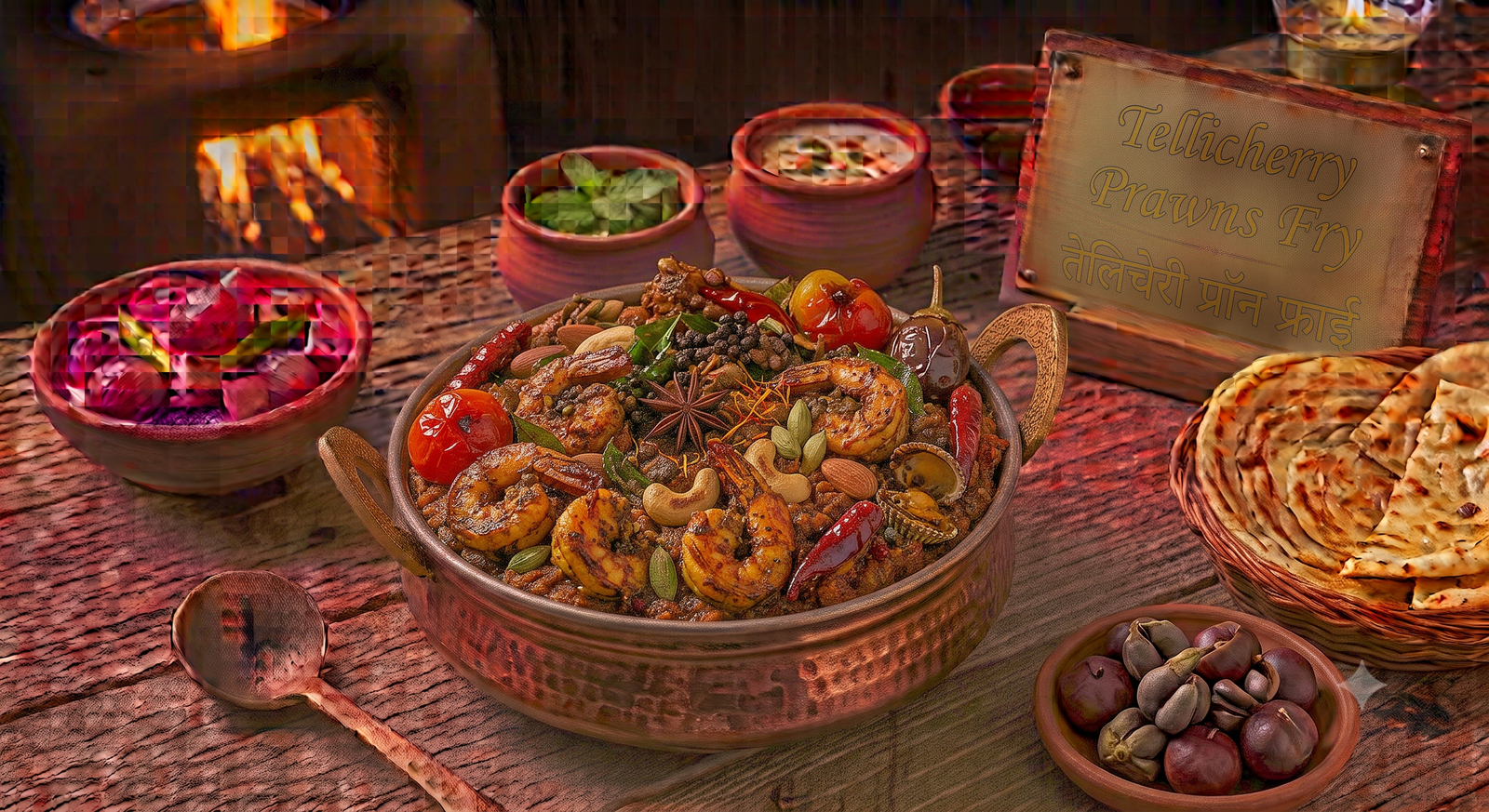 Tellicherry Fry (Prawns)